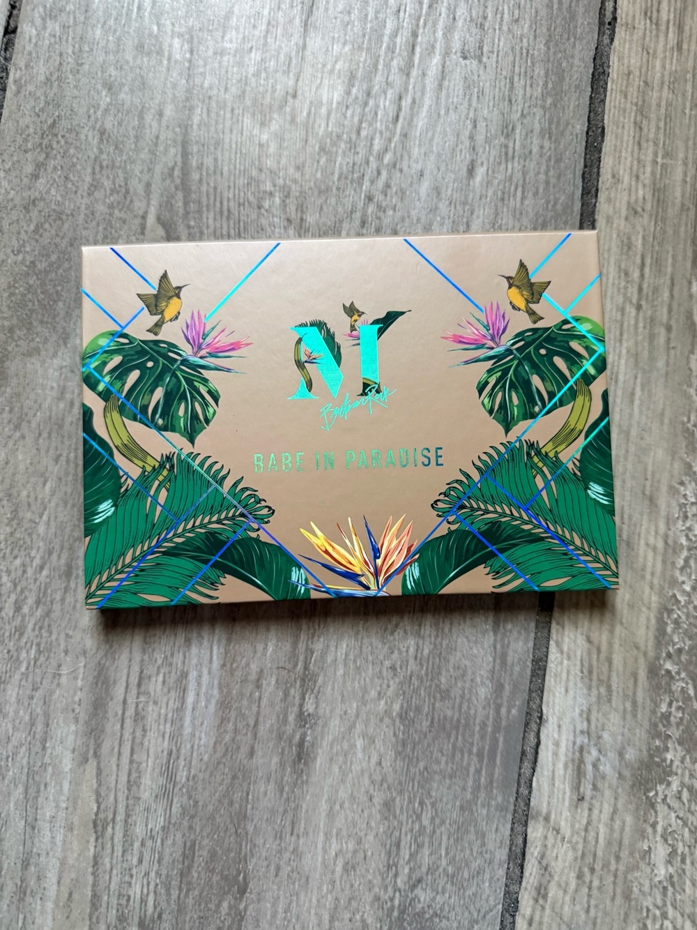Morphe X Bretman Rock  Palette "Babe in Paradise" Tropical Highlight Palette